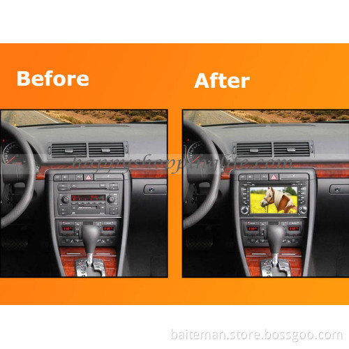Android Car DVD Player GPS Navigation Wifi 3G for Audi A4 2003-2011 Bluetooth Touch Screen
